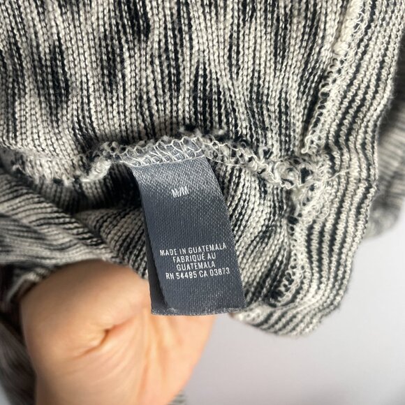 aerie Cotton Stripe Print Tank Dress Size Medium Loungewear Basics Neutral - Picture 6 of 7